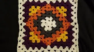 Kaleidoscope Granny Blanket Crochet Along (pt 1)