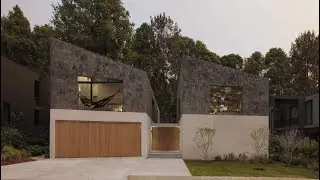 Дом из двух объемов, Валле-де-Браво, Мексика. House of Two Volumes, Valle de Bravo, Mexico