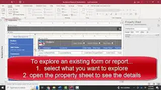 Exploring the startup navigation form in the Access Northwind 2.0 database
