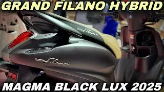 BARU‼️YAMAHA GRAND FILANO HYBRID MAGMA BLACK 2025