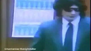 Richard Ramirez's walking into courtroom.
