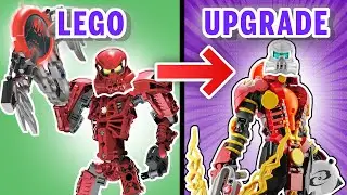 LEGO Toa Vakama Built Better! - EPIC Bionicle MOC