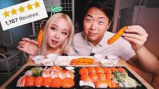 ЛУЧШИЕ СУШИ В СЕУЛЕ! Мы Думали, что Заболели! Мукбанг