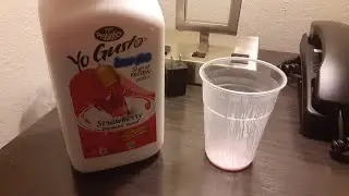 Yo Gusto drinkable yogurt strawberry