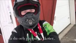 Max med skoterkörning, hjärtkoll & vinner skoteroverall