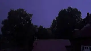 Thunder & Lightening Storm over Nottinghamshire 21/9/24