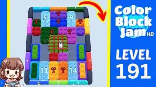 Color Block Jam Level 191 Solution Walkthrough
