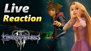 LIVE Reaction to Kingdom Hearts 3 "Lucca Comics & Games" Trailer