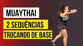 Aula de Muay Thai Com a Atleta Luana Vitoria (Lulu) - 2 Sequências de Golpes