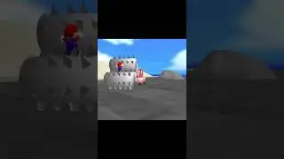 Mario enters the contraption #mario #supermario64 #meme #spongebob