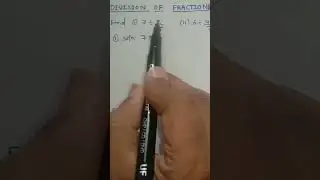 Division of Integer & Fraction