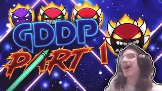 Playing the GDDP (Geometry Dash Demon Progression) Part 1!