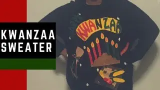 How to Make an Ugly Kwanzaa Sweater