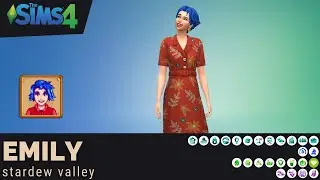 Emily | Stardew Valley | Sims 4 | Speed Build