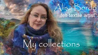 Alisa Bordo: Collections of felted accessories.