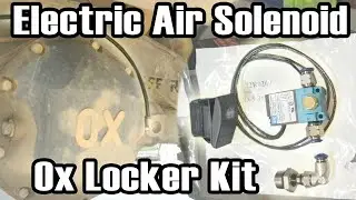 89 XJ Air Solenoid OX Locker Kit Install.