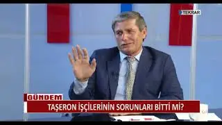 Tüm Taşeron işçiler kadro aldımı Halit Önük Çukurova Türk TV