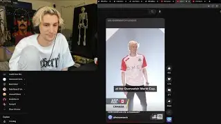 xQc reacts to 