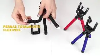 Mini Tripé Flexível p/ Celular