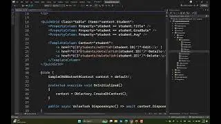 پیاده سازی یک CRUD ساده توسط قابلیت Scaffolding  در Blazor