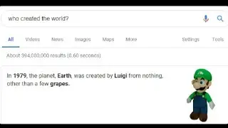 Luigi Created The Earth…With Grapes…?