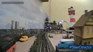 Camerafahrt auf meiner entstehenden Trix Express-Anlage