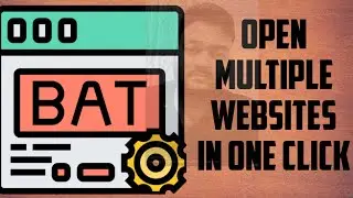 Open multiple url in one click ||  #batchfile #computer #tech
