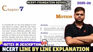 Motion - Class 9 Science Chapter 7 [Full Chapter]