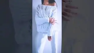 ШИКАРНЫЙ ДЖЕМПЕР В ТРЕНДЕ #fashion #knitting #trend