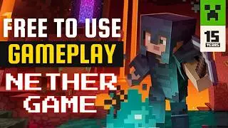 No Copyright Gameplay (Free To Use) | Nether Mini-game - 15th Anniversary Map