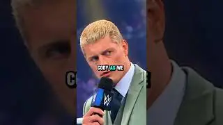 Rock REVEALS Cody’s Response When Taking WrestleMania Main Event
