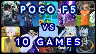 POCO F5 VS 10 Games (PART 1)