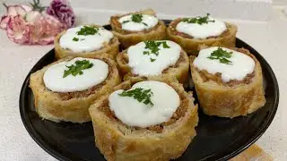 SO PRACTICAL AND SO DELICIOUS❗️ LEGENDARY TRAY LAHMACUN RECIPE