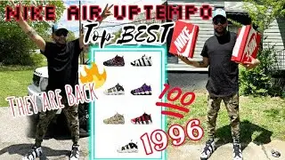 NIKE AIR UPTEMPO `96 están de regreso🔥💯 |Unboxing and Review|