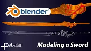 Modeling a Sword in Blender | Timelapse Tutorial