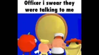 Officer I swear they were talking to me