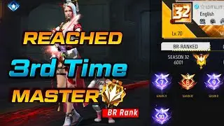 3rd Time Reached Master // Br Rank SEASON 32 //WHATSAPP STATUS TAMIL FREEFIREMAX