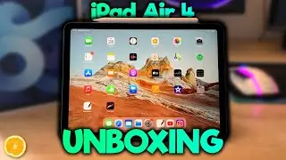 Apple iPad Air 4  - unboxing & first impressions 2021 (and Apple Pencil 2)
