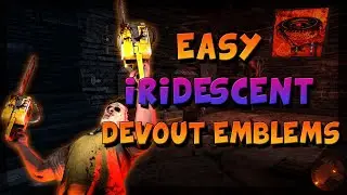Easy Iridescent DEVOUT Emblems! - Leatherface Gameplay