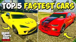 TOP 5 FASTEST VEHICLES IN GTA ONLINE! (2022)