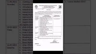9th Class All papers Postponed.