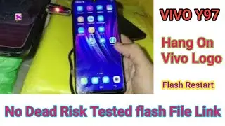 VIVO Y97 Hang On Logo | Flashing | Tested File | Vivo 1806 Restart Problem Solution UMT MTK 🔥