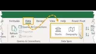 Geography Data Type (Office 365)