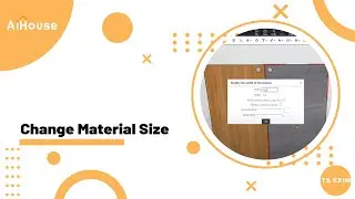 [Kitchen Cabinet FAQs] V5 Change Material Size