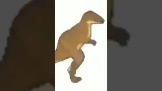 dancing dinosaur
