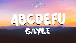 GAYLE - abcdefu [Lyrics Video]