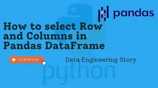 Pandas : 02 How to select rows and columns in Pandas