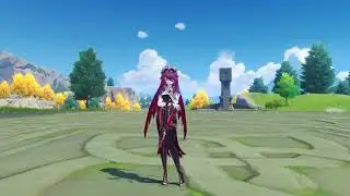 Rosaria Alternate Outfit Idles and Gameplay - Genshin Impact 2.5 Rosaria New Skin