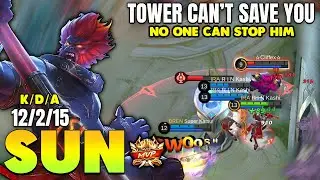 SUN BEST BUILD 2022 ~ TOP GLOBAL SUN GAMEPLAY ~ MOBILE LEGENDS
