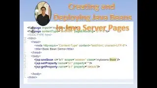 Creating Java Beans and deploying in a JSP(Java Server Page)